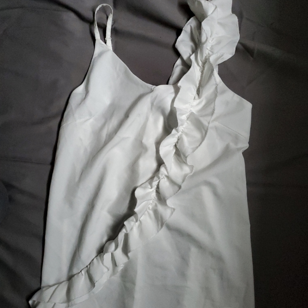 Silk white blouse